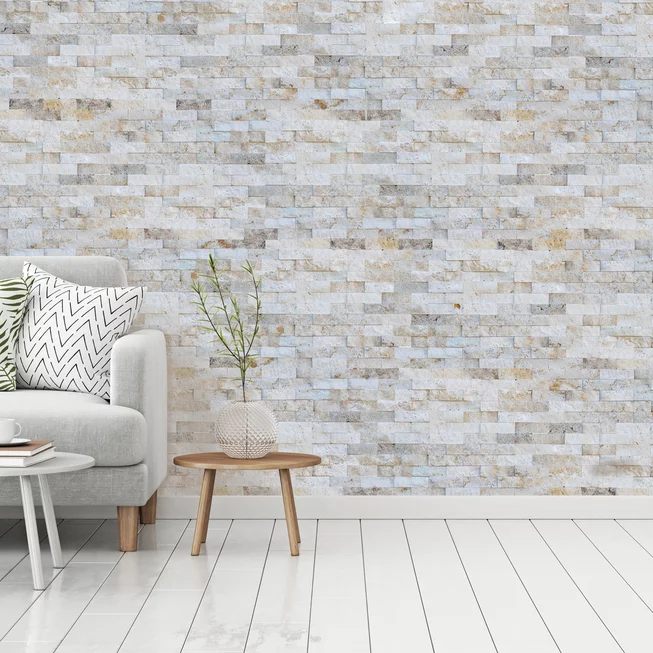 Brickstone LIGHT Travertin BS22 kamenný cihličkový obklad