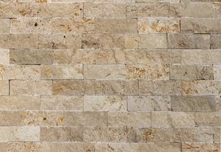 Brickstone Travertin COFFEE BS55 kamenný cihličkový obklad