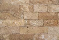 Brickstone Travertin COFFEE BS55 kamenný cihličkový obklad