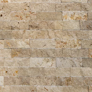 Brickstone Travertin COFFEE BS55 kamenný cihličkový obklad