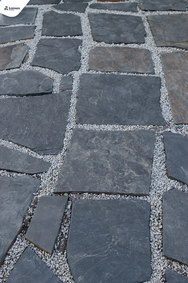 Břidlice B94 nášlapné kameny