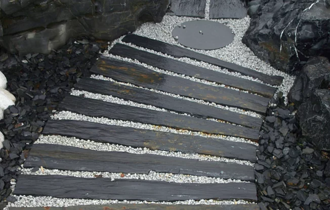 Břidlice B95 nášlapné kameny/dlažba/schody/palisády