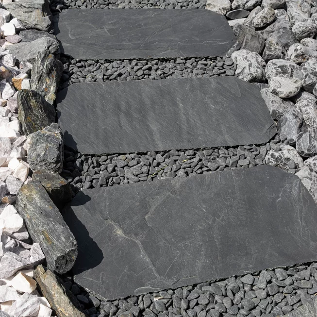 Břidlice B95 ovál nášlapné kameny