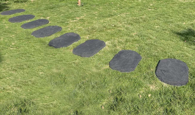 Břidlice B95 ovál nášlapné kameny