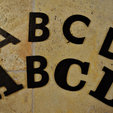 Břidlice B95 písmeno moděrní kamenné písmeno na dům