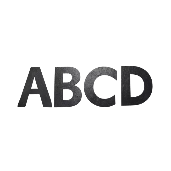 Břidlice B95 písmeno na dům