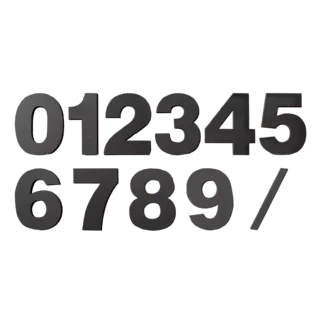 Břidlice B95 popisné číslo na dům