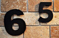 Břidlice B95 popisné číslo na dům