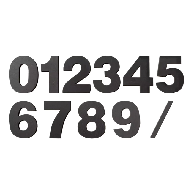 Břidlice B95 popisné číslo na dům