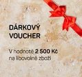 Dárkový poukaz v hodnotě 2 500 Kč