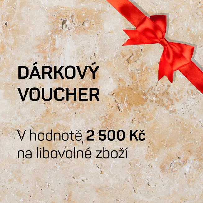 Dárkový poukaz v hodnotě 2 500 Kč