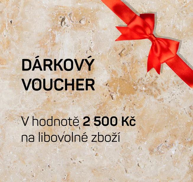 Dárkový poukaz v hodnotě 2 500 Kč