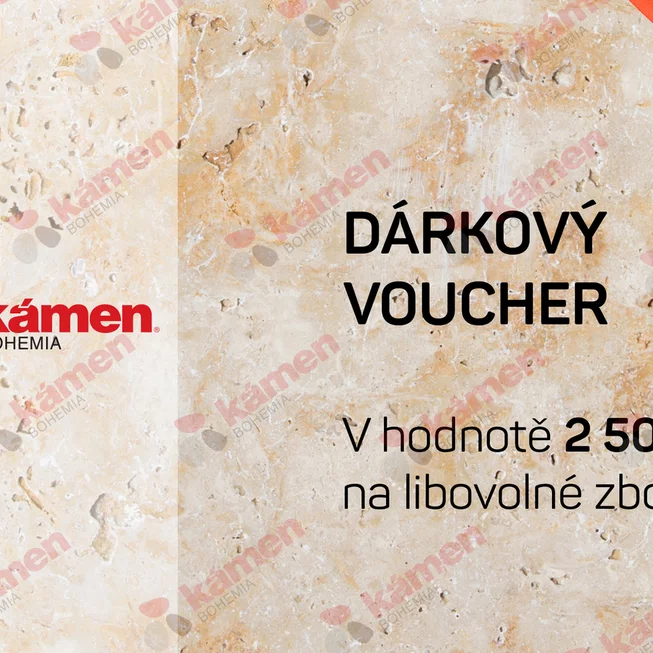 Dárkový poukaz v hodnotě 2 500 Kč