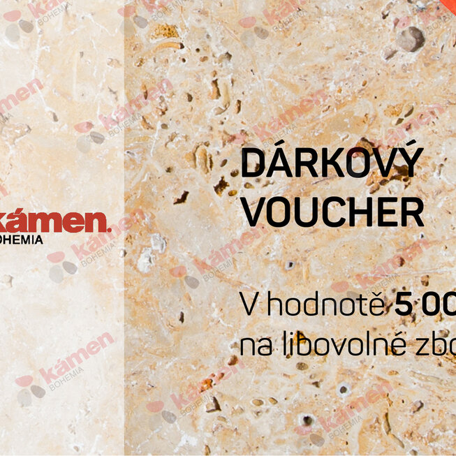 Dárkový poukaz v hodnotě 5 000 Kč
