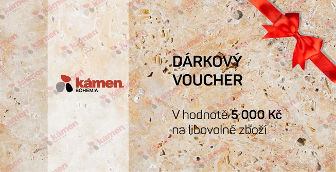 Dárkový poukaz v hodnotě 5 000 Kč