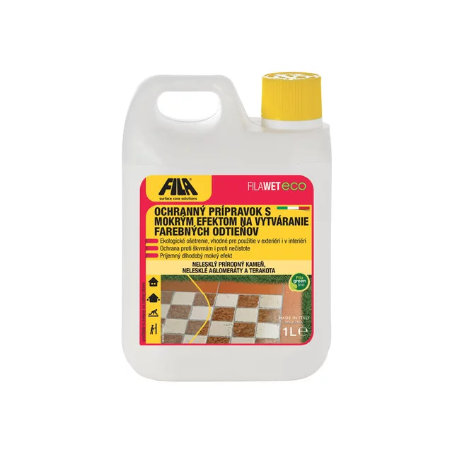 FILA WET ECO impregnace kamene - mokrý vzhled