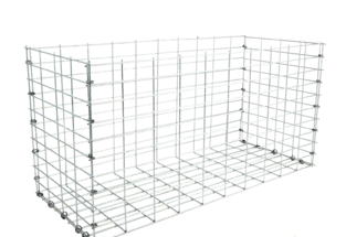 Gabion zkompletován, tl.drátu 4 mm