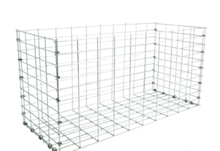 Gabion zkompletován, tl.drátu 4 mm