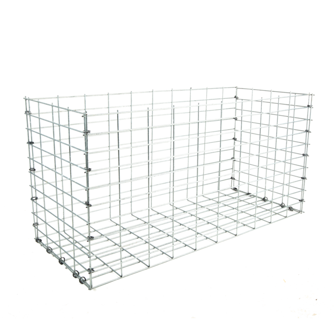 Gabion zkompletován, tl.drátu 4 mm