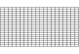 Gabionová síť oko 5x10cm, tl.drátu 4mm