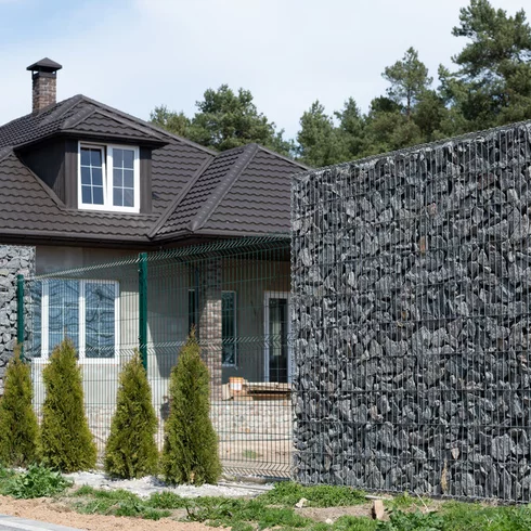 Gabiony na váš dům, ilustrační obrázek