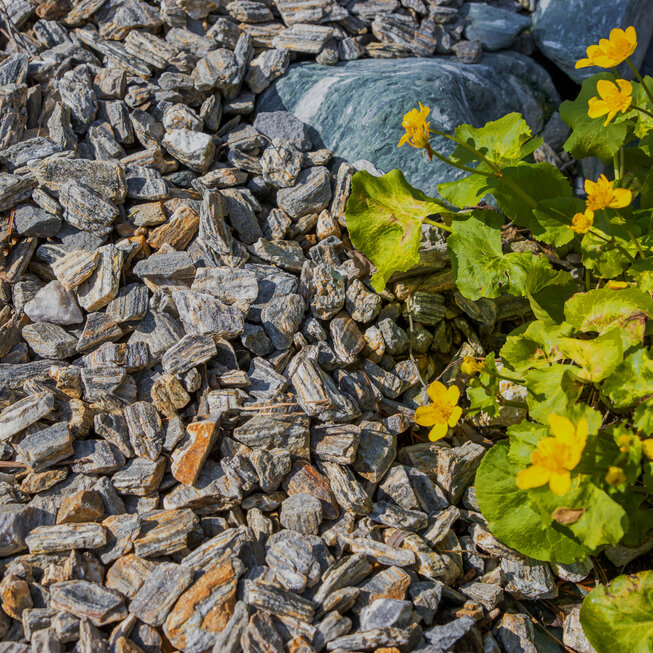 Kamenná kůra KK27 dekorační štěrk/okrasné kamenivo