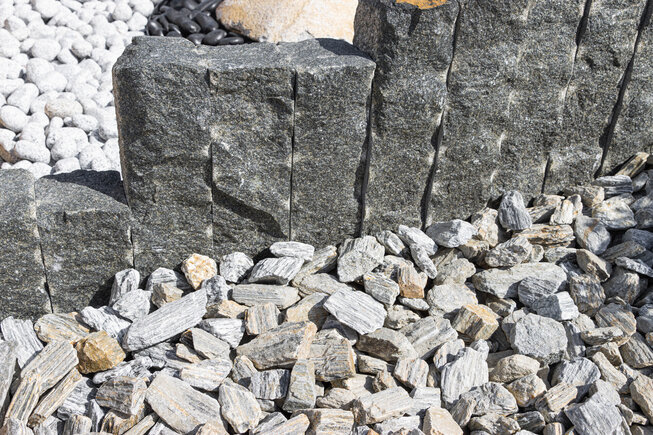 Kamenná kůra KK27 dekorační štěrk/okrasné kamenivo