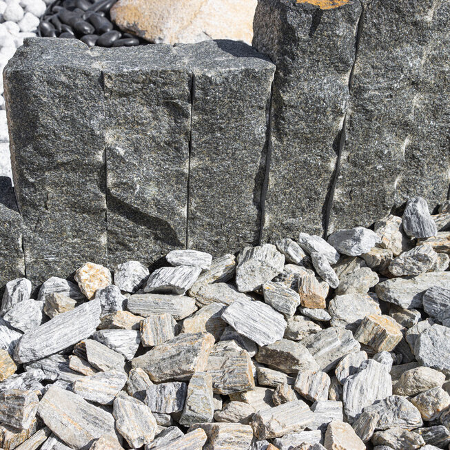 Kamenná kůra KK27 dekorační štěrk/okrasné kamenivo