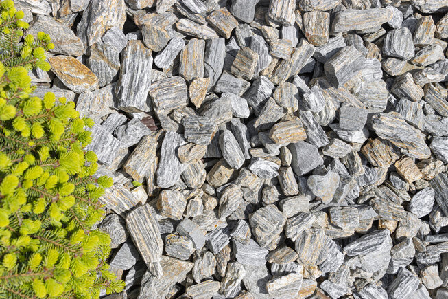 Kamenná kůra KK27 dekorační štěrk/okrasné kamenivo