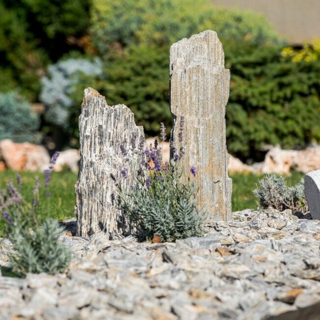 Kamenná kůra KK27 podpílená solitérní kámen