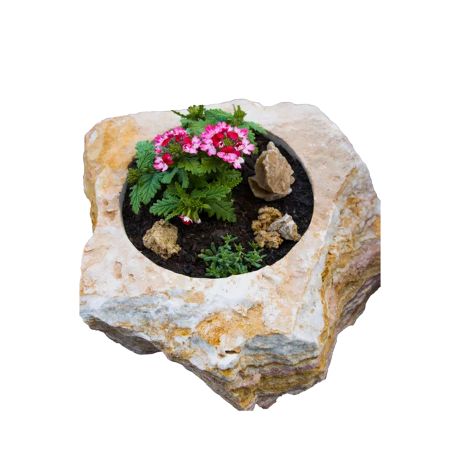 Kamenný květináč