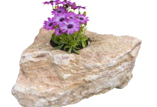 Kamenný květináč