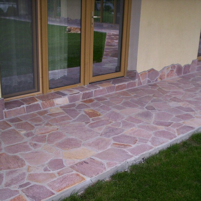 Kvarcit K35 kamenný obklad/dlažba