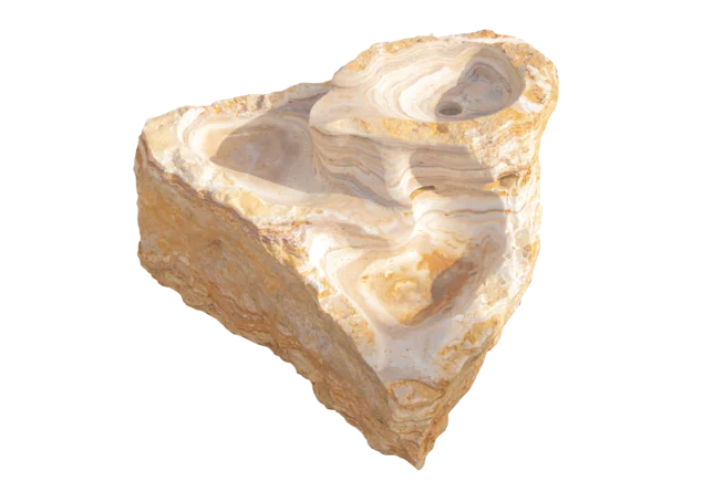 Mini vodopád z kamene