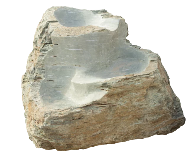 Mini vodopád z kamene