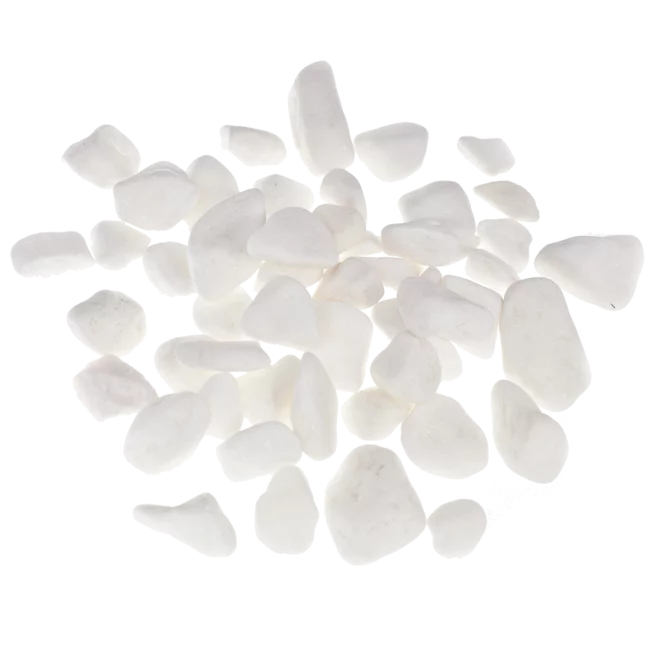 Mramor M15 dekorační valouny / okrasné kamenivo