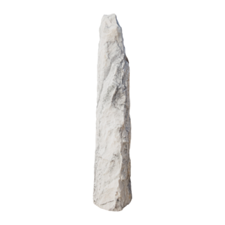 Mramor M95 sloup podřezaný solitérní kámen