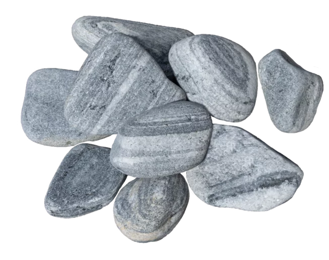 Mramor M96 dekorační valouny / okrasné kamenivo