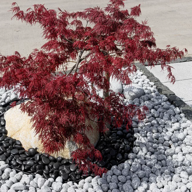 Mramor ML95 leštěný dekorační valouny / okrasné kamenivo