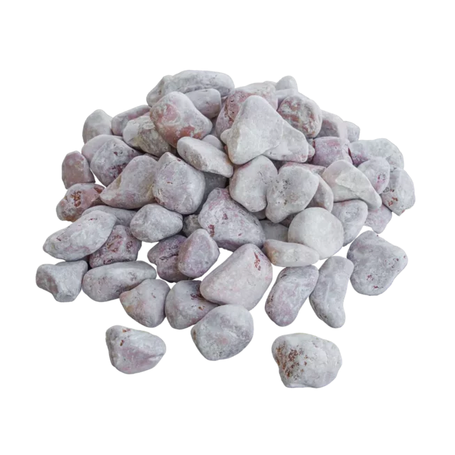 Mramor PINK M38 dekorační valouny / okrasné kamenivo