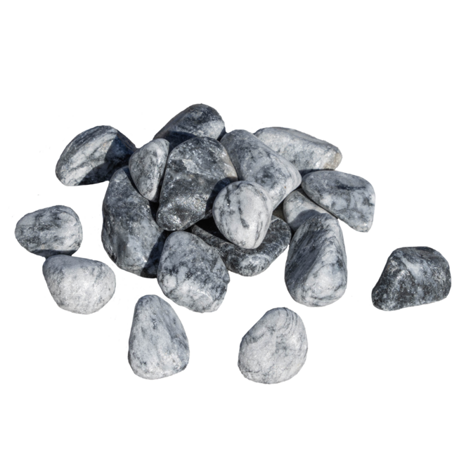 Mramor PREMIUM M98 dekorační valouny / okrasné kamenivo