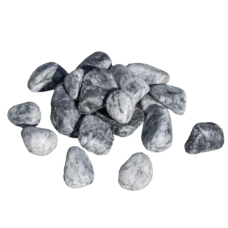 Mramor PREMIUM M98 dekorační valouny / okrasné kamenivo Mramor PREMIUM M98 dekorační valouny / okrasné kamenivo
