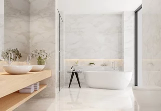 Mramorová dlažba - vhodné typy do interiéru a alternativy