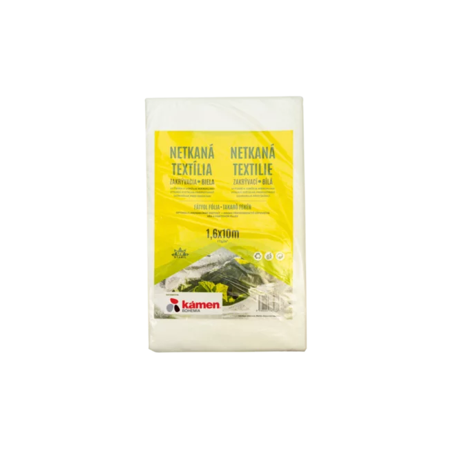 Netkaná textilie bílá