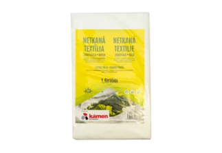 Netkaná textilie bílá