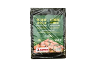 Netkaná textilie černá