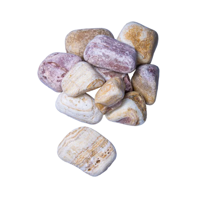 Onyx OX46 dekorační valouny / okrasné kamenivo