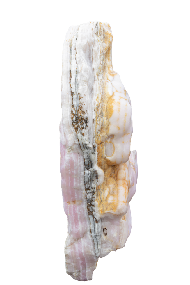 Onyx PINK WINE ROCK ART OX35 stojan na víno