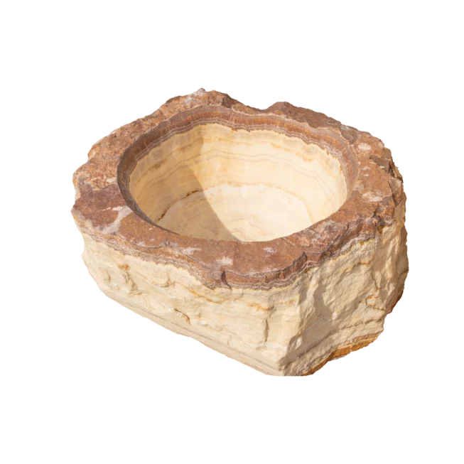 Onyx PREMIUM ART OX46 kamenný květináč