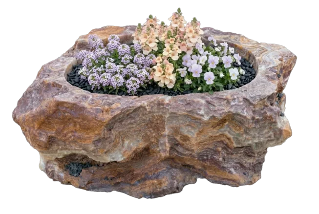 Onyx PREMIUM ART OX48 kamenný květináč